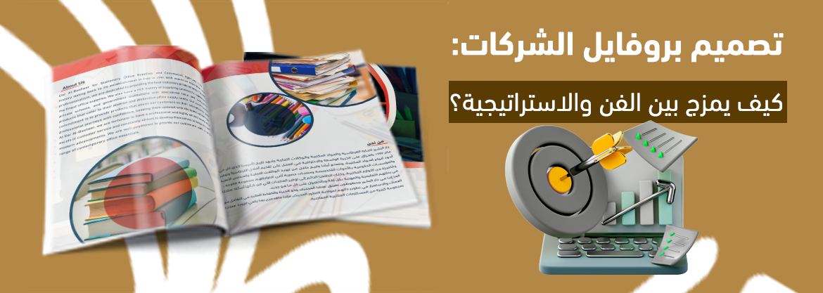 تصميم بروفايل الشركات: كيف يمزج بين الفن والاستراتيجية؟