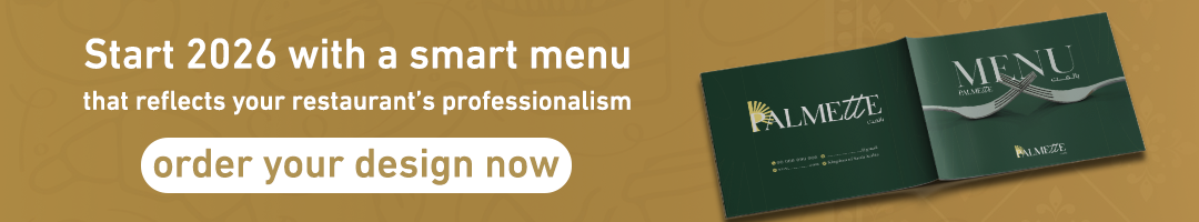 Start 2026 with a smart menu that reflects your restaurant’s professionalism – order your design now.